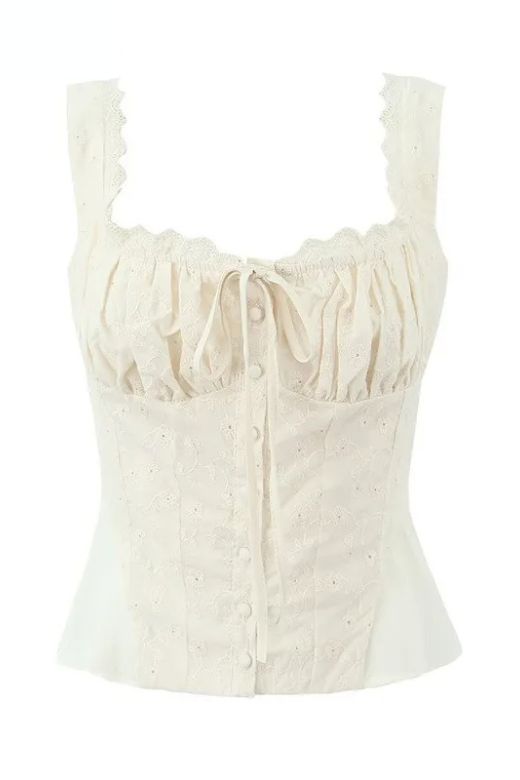 Woman wearing a figure flattering Cali Wrap Top - Ivory White BODYCON COLLECTION