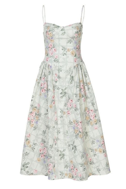 Woman wearing a figure flattering Everly Day Midi Dress - Mint Green BODYCON COLLECTION Pty Ltd