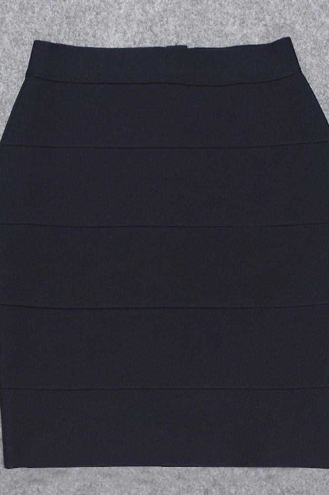 Woman wearing a figure flattering Jess Bandage Top and Mini Skirt Set - Pearl White BODYCON COLLECTION
