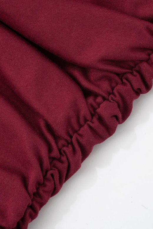 Woman wearing a figure flattering North Wrap Maxi Dress - Chocolate Brown BODYCON COLLECTION Pty Ltd