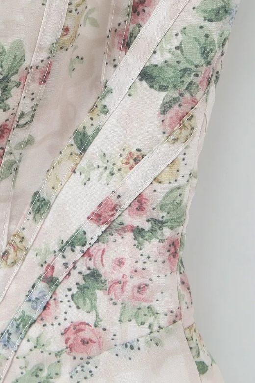 Woman wearing a figure flattering Penny Top - Beige Cream BODYCON COLLECTION Pty Ltd