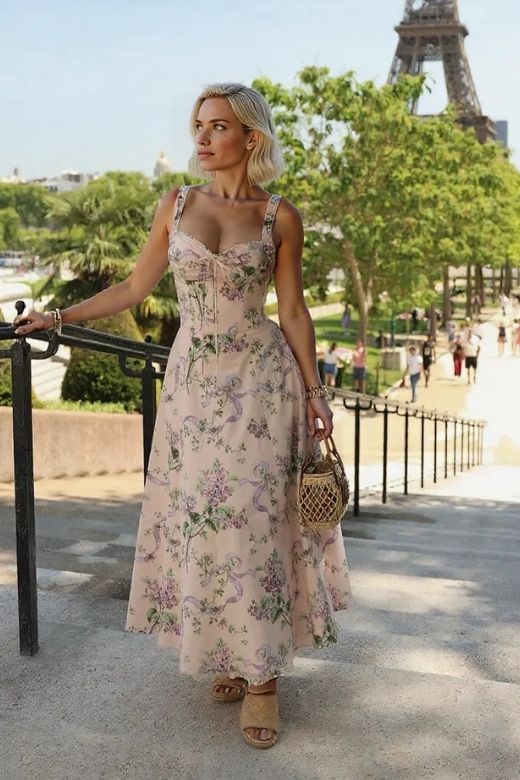 Woman wearing a figure flattering Pixie Bodycon Midi Dress - Daffodil Yellow BODYCON COLLECTION Pty Ltd