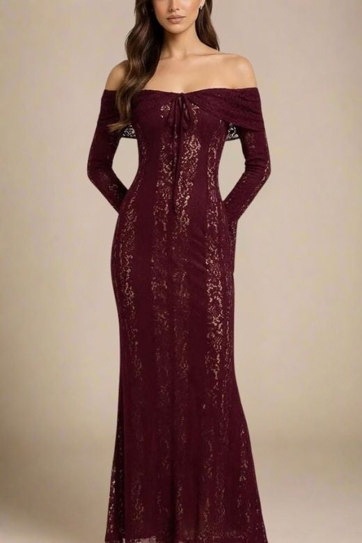 plum long sleeve bodycon dress Plum Long Sleeve Wrap Midi Dress