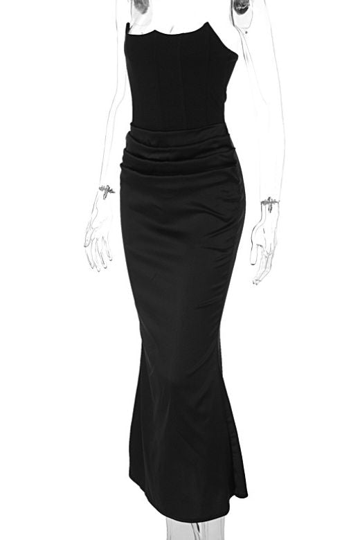 Woman wearing a figure flattering  Hope Bodycon Wrap Maxi Dress - Teal Green BODYCON COLLECTION